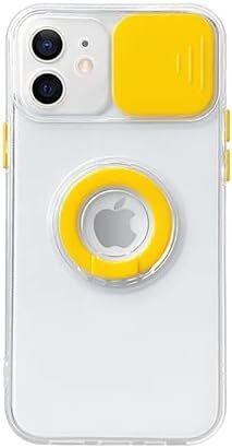 Candy Color Ring Holder Slide Lens Camera Cover Protection Clear Soft Compatible
