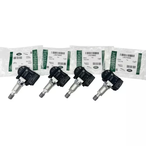4X GENUINE TPMS TIRE PRESSURE SENSORS FOR LAND ROVER RANGE ROVER SPORT LR070840 - Picture 1 of 9