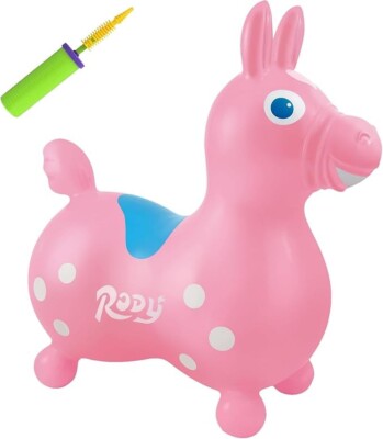 Gymnic Rody Horse, Pastel Pink, Ages 3+ - New in Box!