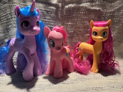 My Little Pony Lot Of 3~~Moonbow Pinkie Pie Sunny
