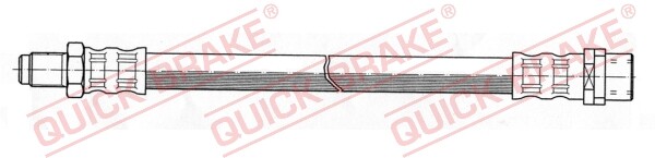 Quick Brake 37.001 Bremsschlauch 201 Mm FüR Audi-image