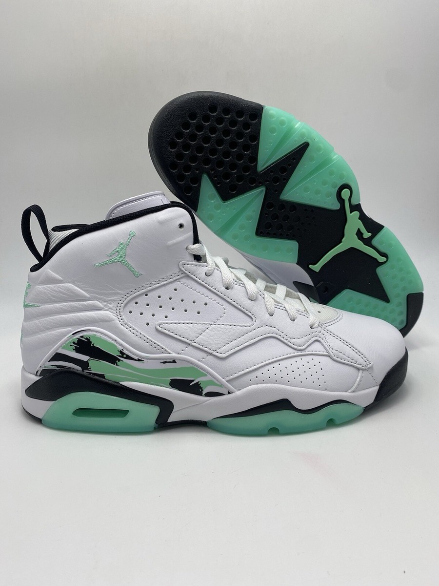 ジョーダン MVP DZ4475-103 ホワイト/ブラック/グリーン Nike Jordan MVP White Green Glow Black Shoes (DZ4475 103