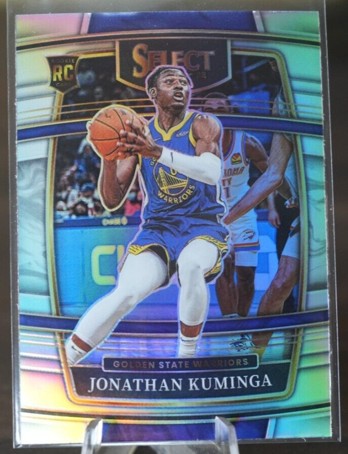 2021-22 Select Silver Prizm Concourse Jonathan Kuminga Rc #28 Warriors