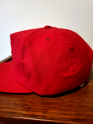 Vintage Mac Computer Rainbow Apple Logo Adjustable Red