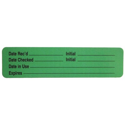 ROLL PRODUCTS 140520 Label,7/8 In. H,3-1/2 In. W,PK1000 3VAZ9