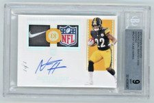 2021 Panini Encased Najee Harris Rookie Dual Shield/Nike Patch Auto 1 0f 1 BGS 9