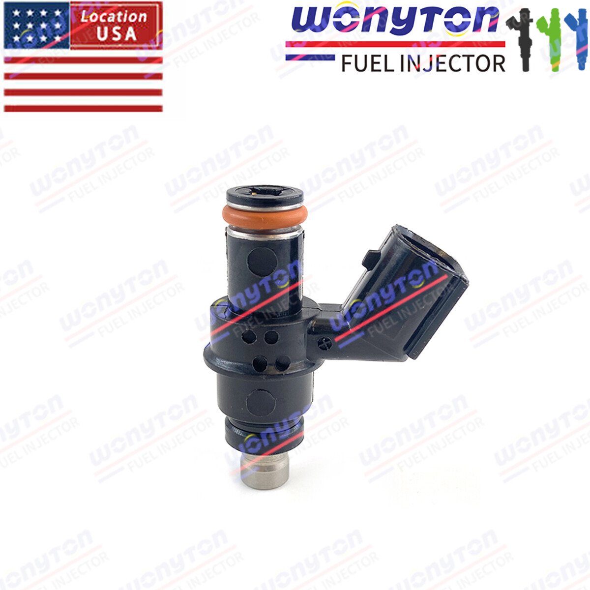 1x Fuel Injector For 2007-2012 Kawasaki ZX6R ZX600 49033-0015 | eBay