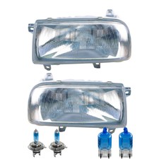 Scheinwerfer Set links rechts inkl. Premium Lampen für VW Vento 1H2
