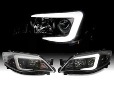 CLEAR CORNER *C* LED Light Bar USR HID D2S Headlight For 08-11 Impreza/08-14 WRX