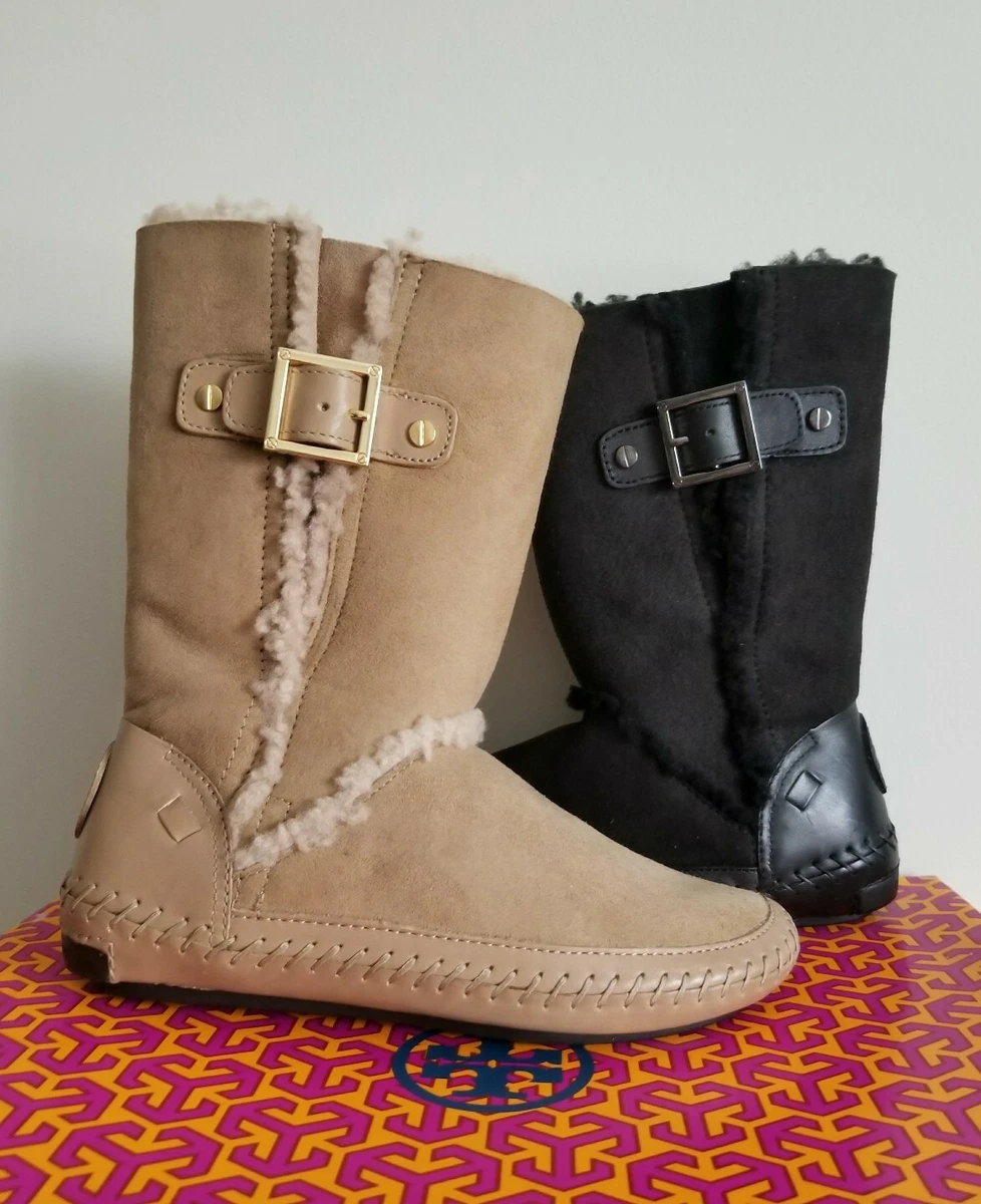 Tory burch sales moccasin boots