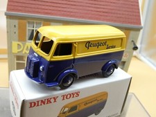 Atlas 1/43 Dinky Toys 25BV Fourgon Postal Peugeot D.3.A Blue Diecast