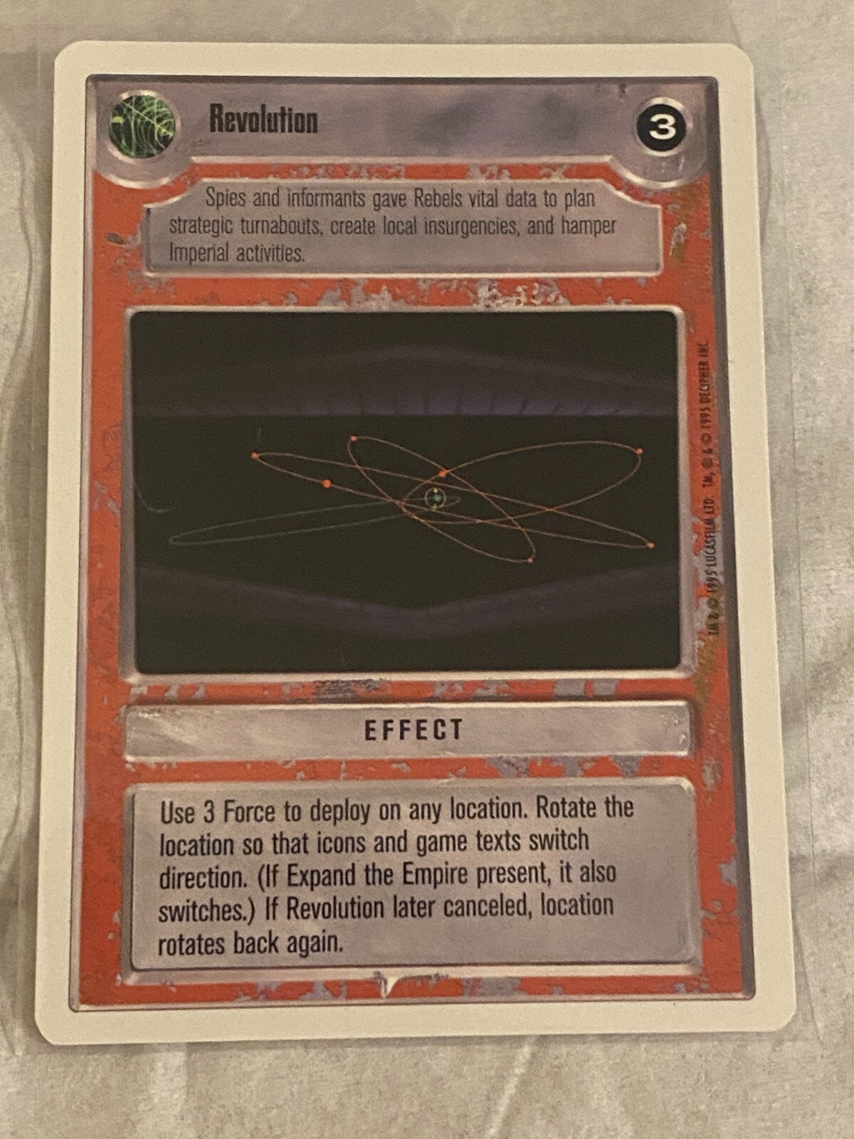 Decipher Star Wars CCG Premiere WB REVOLUTION Card NM