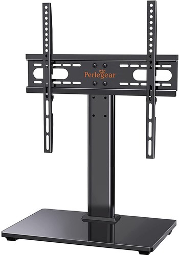 Support TV sur Pied TV Universel pour de 26-55 Pouces Réglable en Hauteur Max - Photo 1/4