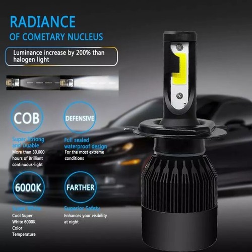 Para Subaru Forester 1998-2002 - Bombilla de faro LED haz alto/bajo + luz antiniebla 4X C9B - Imagen 8 de 12
