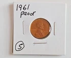 1961 PROOF Lincoln Cent  Item 5   Yes to Combined shipping