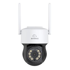 SANNCE HD 5MP PT WIFI Security IP Camera Two Way Audio Color Night Auto Tracking