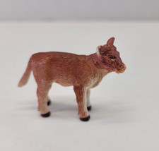 Safari LTD Miniature Figurine Figure Cake Topper Classic Hereford Calf Cow Baby