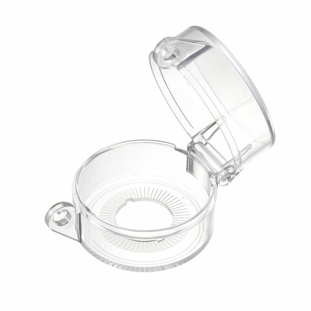 TEMPNAP Not-Aus-Taster Schutzabdeckung - Transparente Abdeckung Gegen Fehlbedienung. Mit Kleber!