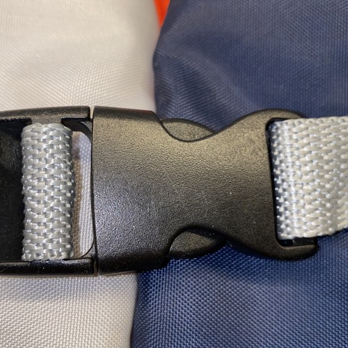 Sherpa Weste Schwimmweste Kind 30-50LB Typ III PFD USCG geprüft blau/grau - Bild 9 von 9