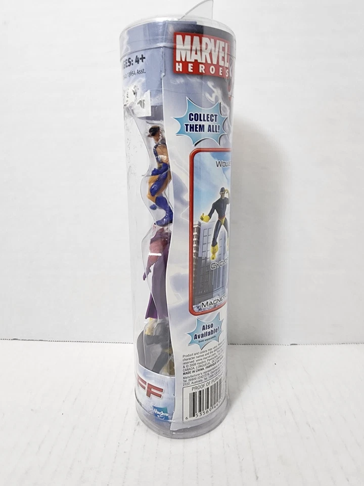 Paquete de 3 minifiguras cara a cara de héroes de Marvel - Wolverine, Magneto, Cíclope Foto 4 de 4