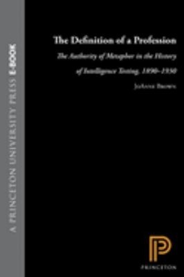The Definition of a Profession : The Authority of Metaphor in the