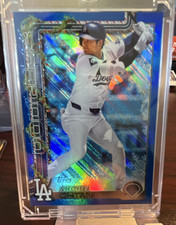 Topps 2025 Holiday Shohei Ohtani #H200 Los Angeles Dodgers Blue Metallic Glitter