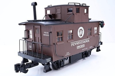 Aristocraft Spur G ART-42201 Pennsylvania PRR Brown Bobber Caboose No.980201 -