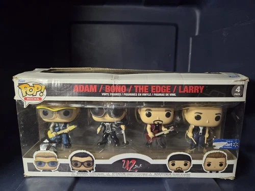 Funko Pop Rocks - U2 Zoo TV - 4-Pack: Adam/Bono/The Edge/Larry - Walmart - NewFu