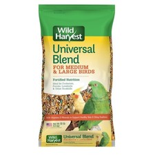 10 lb Universal Blend Bird Food for Medium  Large Birds - Fortified Nutrition