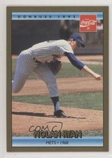 1992 Donruss Coca-Cola Nolan Ryan Career Series Nolan Ryan #2 HOF 0c4