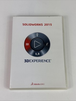 SOLIDWORKS 2015 3D Experience 2 Discs 64-bit Windows NO SERIAL/CD KEY