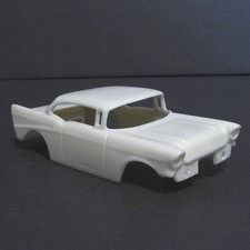Jimmy Flintstone SL44 HO Scl '57 Chevy Bel Air Stock Gasser Resin Slot Car Body