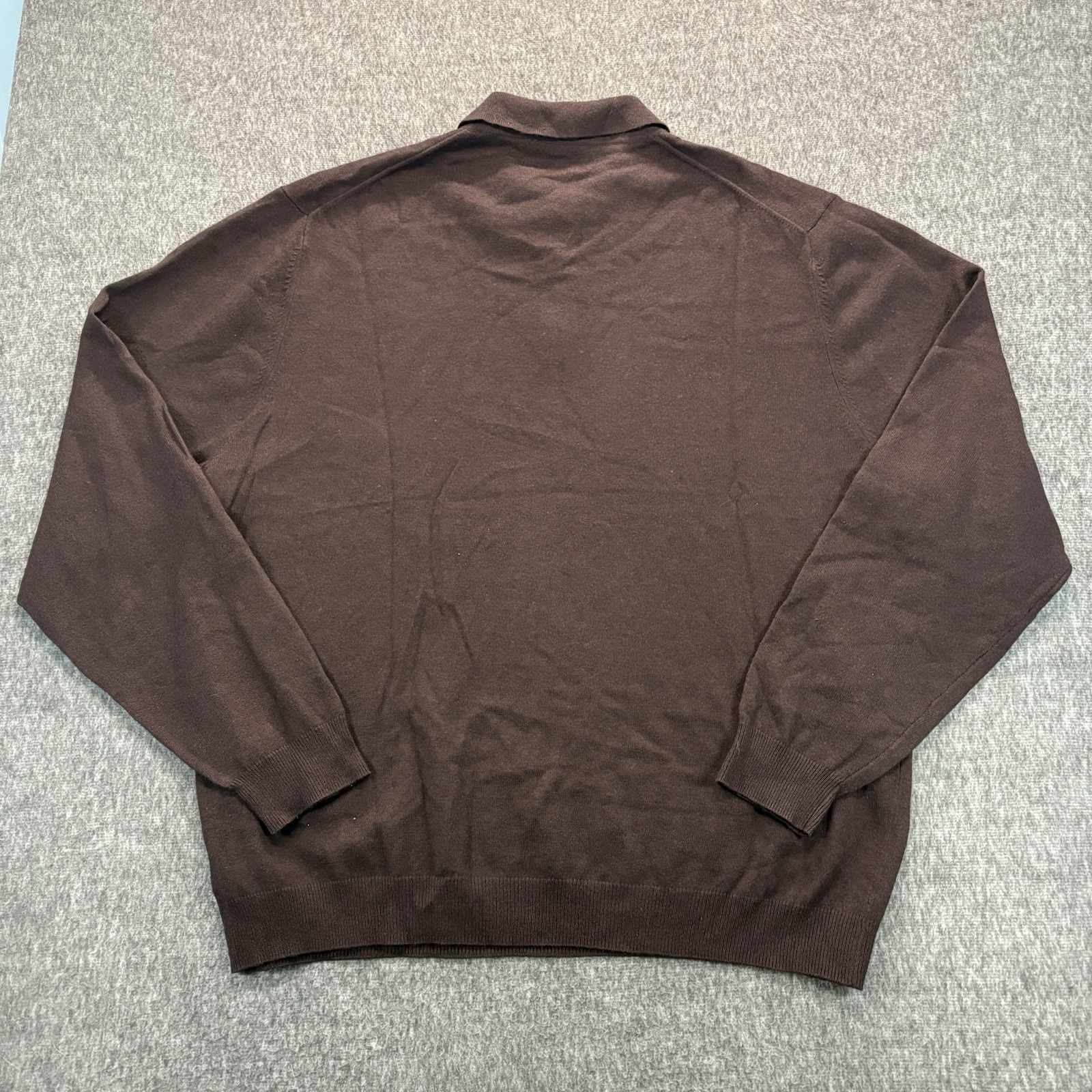 Austin Reed Pullover Knit Shirt Sweater Men’s 2XL Cashmere Silk Blend