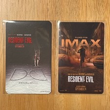 Resident Evil 2026 Set IMAX Collectible Card Plastic & Photocard Cardstock