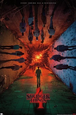 Netflix Stranger Things: Season 4 - Group Teaser One Sheet - Poster