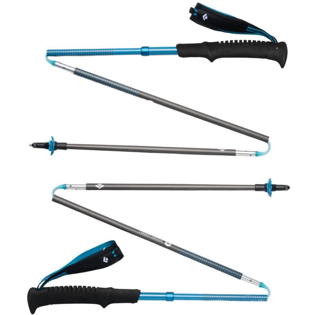 Lightweight Trekking/Running Poles -Black Diamond Distance Carbon Z Poles 120cm