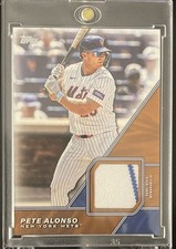 Topps 2026 Series 1 Pete Alonso Major League Material Relic Mets MLM-PA
