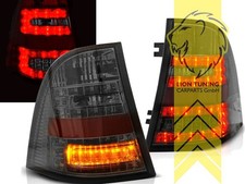 LED Rückleuchten Heckleuchten für Mercedes Benz W163 ML M-Klasse schwarz smoke LED Rückleuchten Heckleuchten für Mercedes Benz W163 ML M-Klasse schwarz smoke