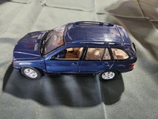 Unbranded 1/24 Scale BLUE BMW X5 Diecast Model Car No. 73254