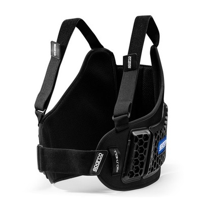 Sparco Pro Shell Kart Rib Protector - verstellbare Gurtbänder, leicht
