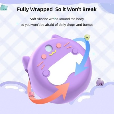 Silicone Sleeve for Virtual Pet Toy Comprehensive 360 Degree Protective Antidrop