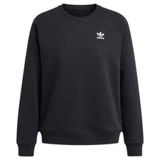 Adidas Originals Pullover Herren Gr. S Schwarz Trefoil Sweatshirt Crewneck Retro