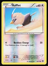 Rufflet 92/114 Common Steam Siege Pokemon Reverse Holo LP