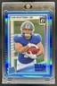 2025 Panini Donruss Optic Cam Skattebo Rated Rookie Neon Blue Prizm #/399 Giants