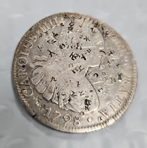 1798 Mexico 8 Reales — photo from the most recent tracked eBay sale
