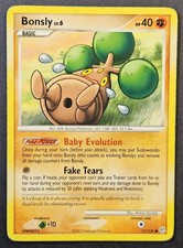 Bonsly 71/130 Diamond & Pearl Common Midori Harada Pokemon TCG English HP on eBay