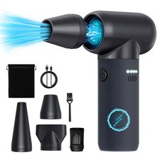 Compressed Air Duster180000rpm Electric Dust Air Blower3 Gear Cordless Rechargea