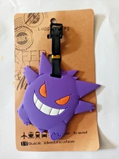 GENGAR-POKEMON- LUGGAGE TAG / BACKPACK HANGER -NEXT DAY SHIPPING