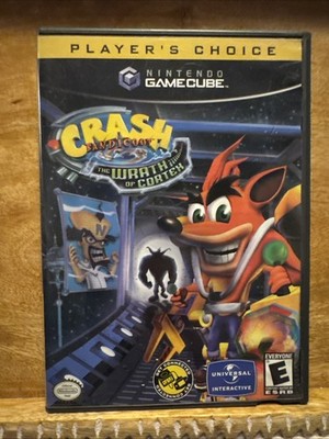 Crash Bandicoot The Wrath of Cortex GameCube  Case Manual disk Complete CIB