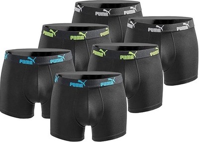 PUMA Boxershorts Herren 6er Pack Limited Edition Unterwäsche Baumwolle Stretch